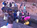 Water Source in a Ugandan Slum